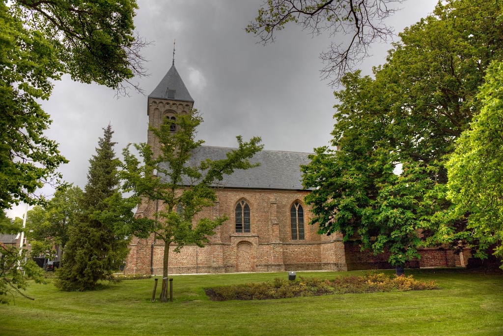 HDR Driekoningenkerk Noordgouwe kerk eglise church kerkfotografie religie religion bedevaart pelerinage kathedraal pelgrimage saint cathedrale cathedral basiliek basilique basilica